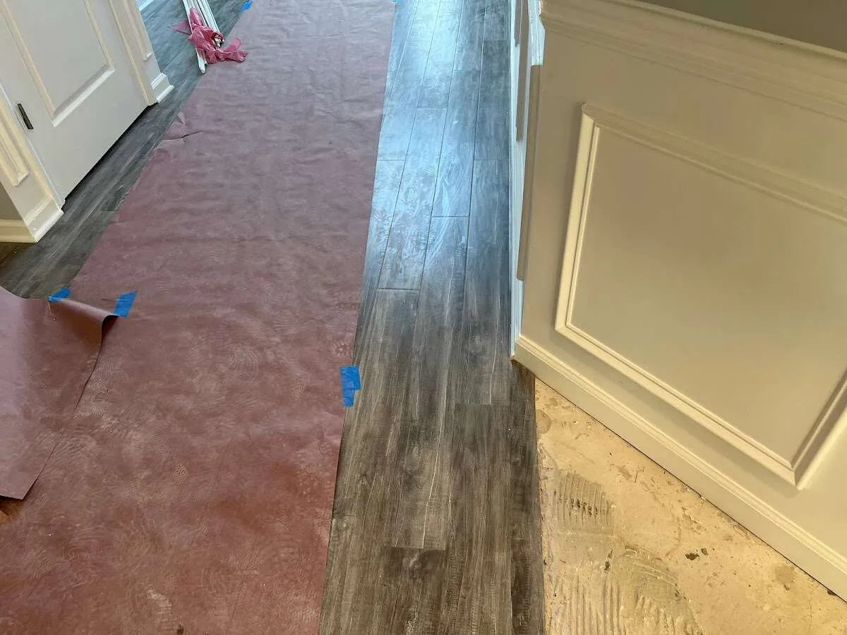 Completed marble shower restoration in Park Forest